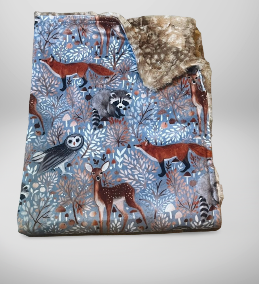 Woodland Grey Fawn back