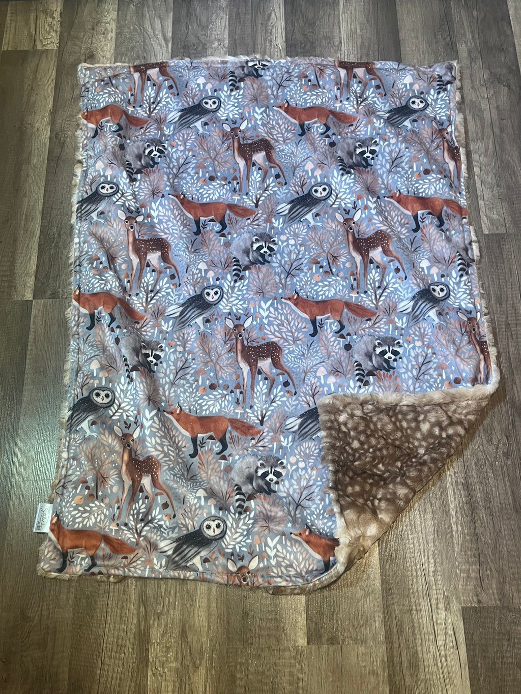 Woodland Grey Fawn back