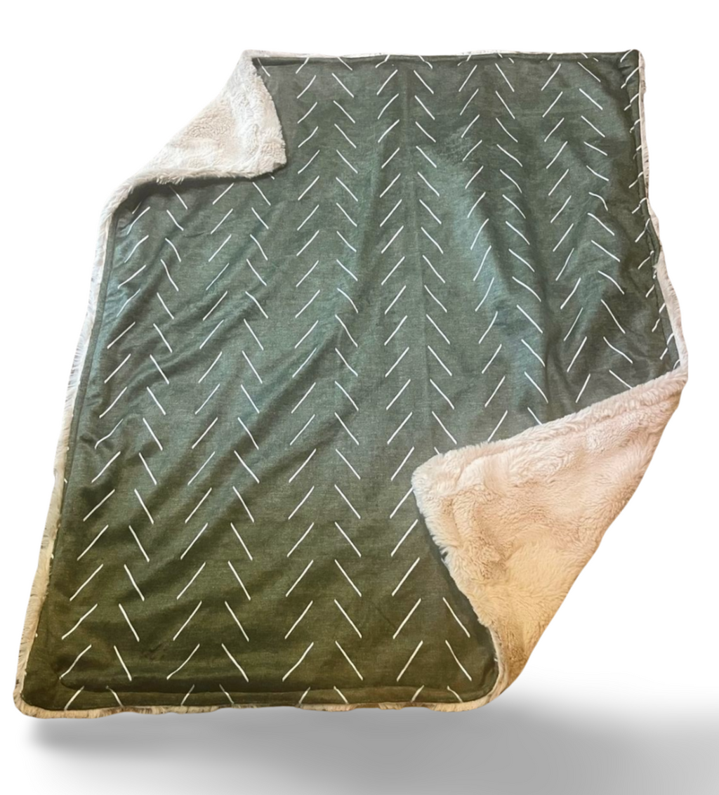 Green mud cloth