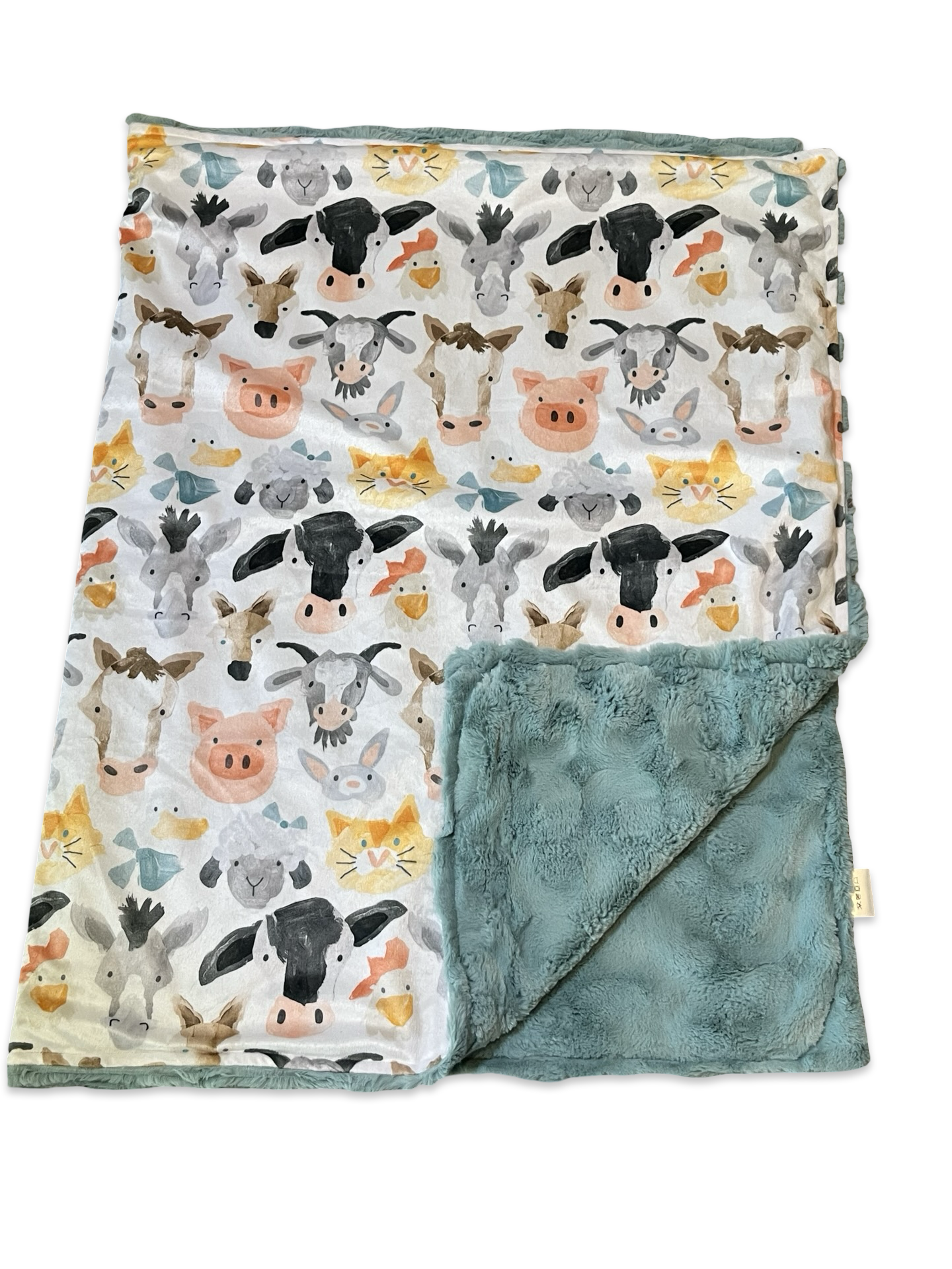 Farm Faces Blue