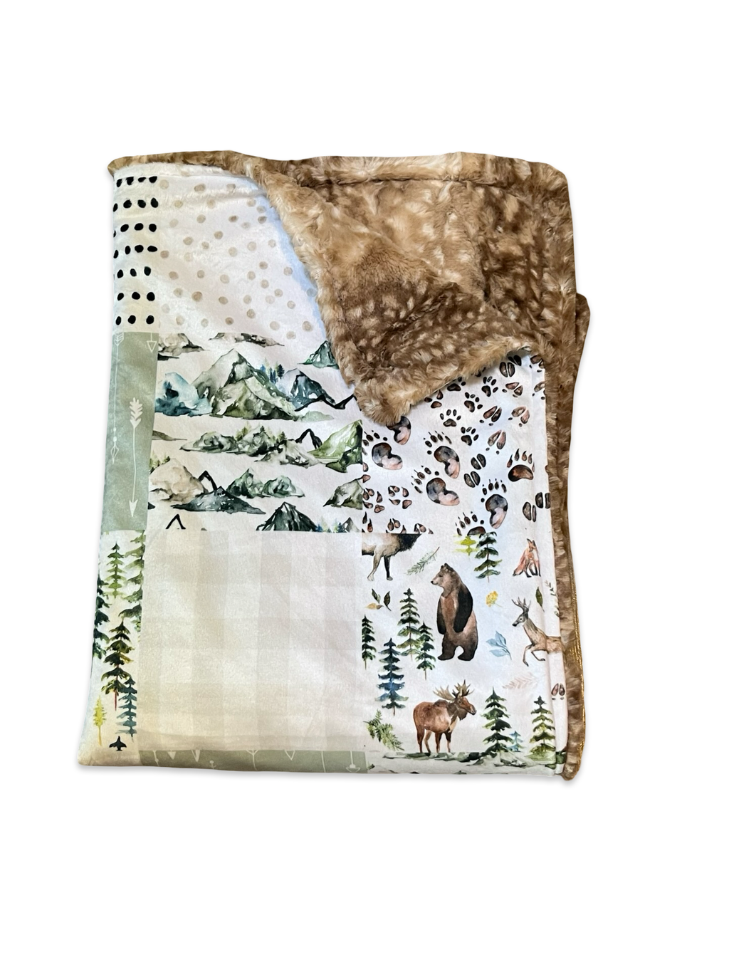 Woodland Mountain Sage Patchwork
