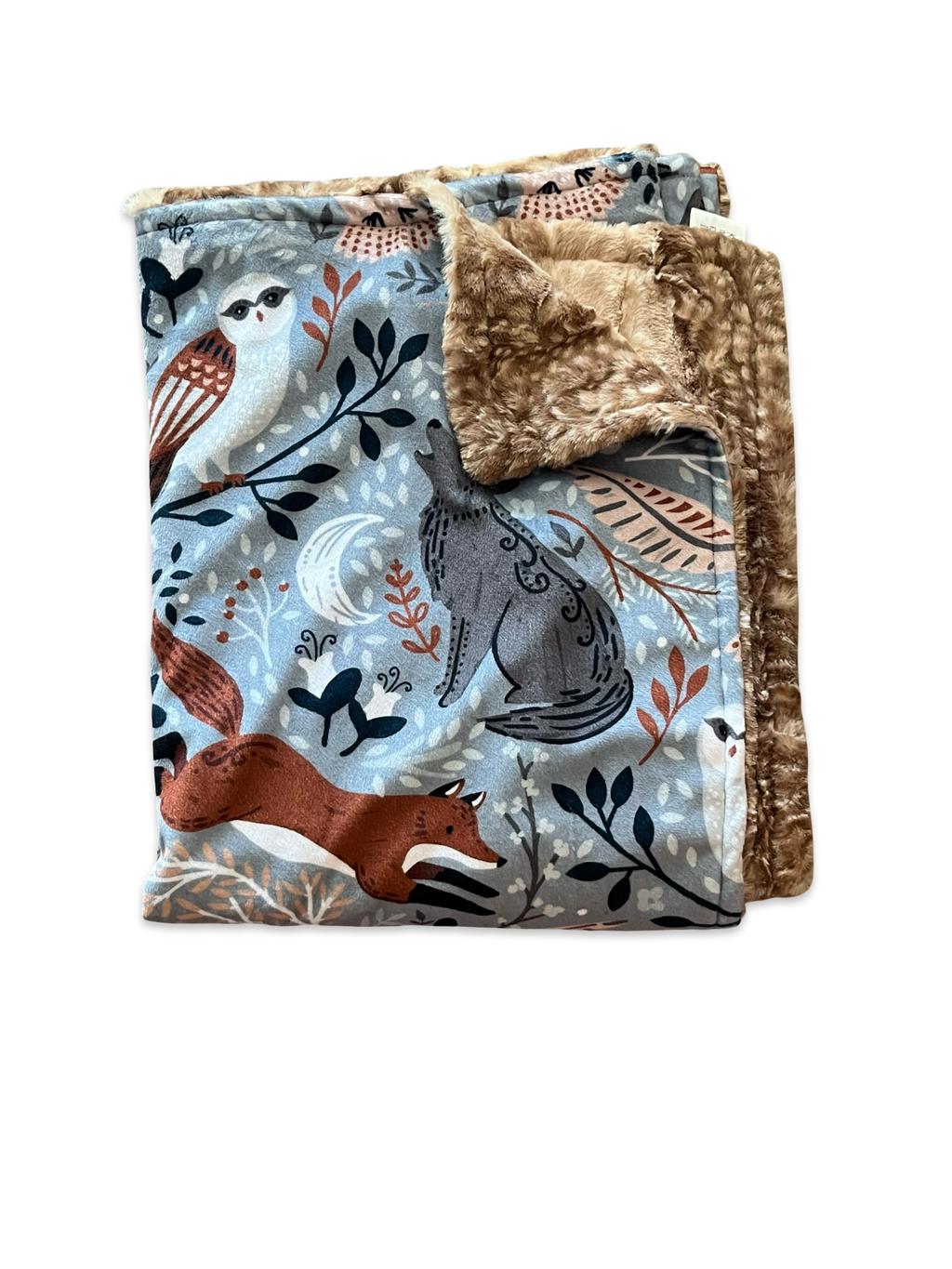 Grey Woodland with fawn back