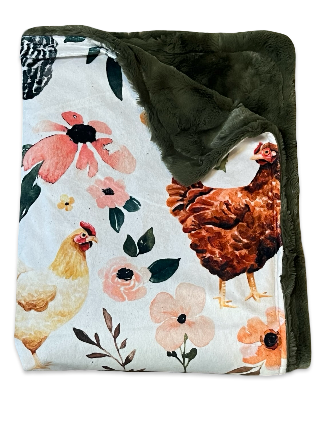 Chicken with Green back